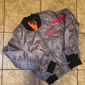 S.L. Gray & Red Bomber Size M